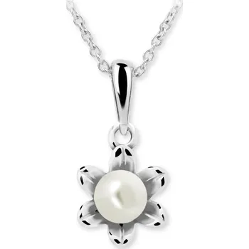 Přívěsek ŠPERKY-NM, Zlatý přívěsek s perličkou 1007 Barva zlata: růžová