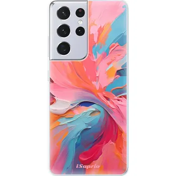 Pouzdro na mobilní telefon Odolné silikonové pouzdro iSaprio - Color Paint - Samsung Galaxy S21 Ultra