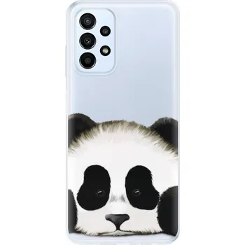 Pouzdro na mobilní telefon Odolné silikonové pouzdro iSaprio - Sad Panda - Samsung Galaxy A23 / A23 5G