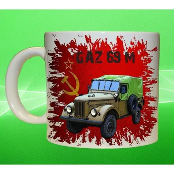 hrnek GAZ 69 M 550ml (army hrnek vojenský hrneček)