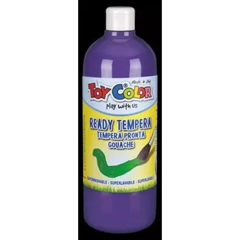 Speciální výtvarná barva Tempera Toy Color 1 litr 19 fialová