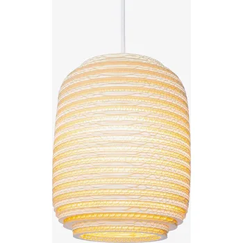 Graypants Závěsné válcové kartonové svítidlo Ausi Rozměr: ø 190 mm x 240 mm, Dekor: Blonde GP-2112