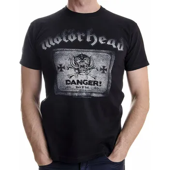 Pánská móda Motorhead tričko, Danger, pánské S