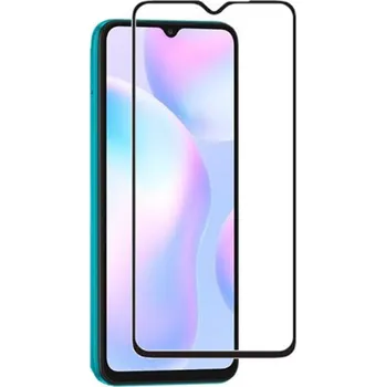 Picasee 3D ochranné tvrzené sklo s rámečkem pro Xiaomi Redmi 9A - černé