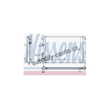 Chladič motoru Chladič motoru NISSENS 63896