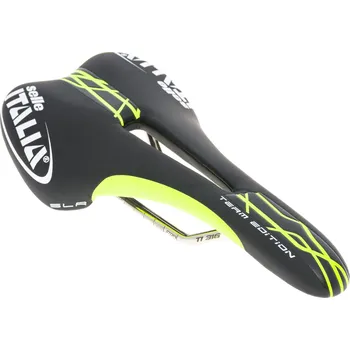 Sedlo na kolo Selle Italia SLR Team Edition Flow Titan sedlo černožluté