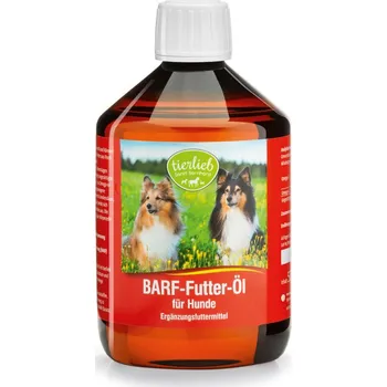 tierlieb tierlieb BARF Krmný olej pro psy 500 ml - Minimální trvanlivost do 15.01.2026