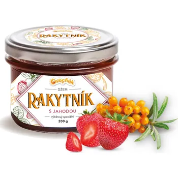 Ovocňák - Ovocňák rakytníkový džem s jahodou - 200 g