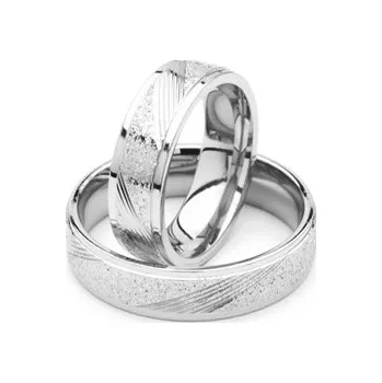 Prsten NSS3008 NSS3008 Snubní prsteny chirurgická ocel - pár