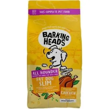 Krmivo pro psa BARKING HEADS All Hounder Fat Dog Slim Chick 12kg + Leták 12/25-1/26: + 2kg balení zdarma (Platnost do 31.1.2026)