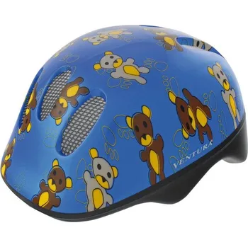 Cyklistická přilba Přilba Mighty Children XS Teddy modrá
