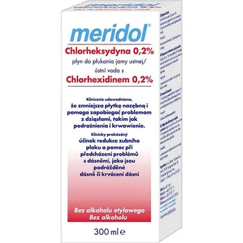 Ústní voda Ústní voda Meridol s Chlorhexidinem 0,2% (300 ml)