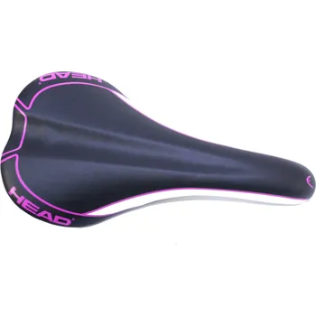 Sedlo na kolo Sedlo Velo , barva černo - fluo fialová