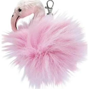 plyšák Aurora Přívěsek Plameňák koule