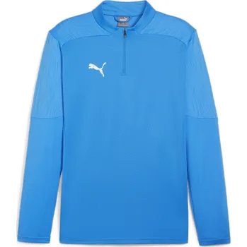Pánská móda Triko s dlouhým rukávem Puma teamFINAL Training 1/4 Zip Top 658551-02 Velikost 3XL
