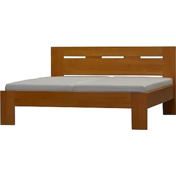 Postel Dřevěná postel Benito 50plus 200x180 Dub Doprava ZDARMA.