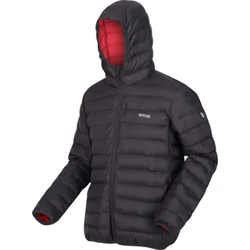 Pánská bunda pánská zimní bunda Regatta Hooded Marizion - ash/danger red (Regatta Hooded Marizion - ash/danger red)