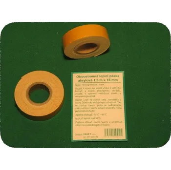 Lepicí páska Páska akrylová 15mm - 1,5m