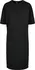 Dámské šaty Build your Brand Organic Oversized Slit Tee Dress BY181 černé