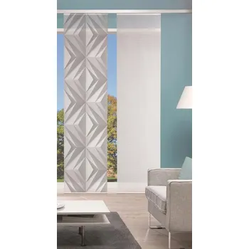 Home Wohnideen japonská stěna 84064 FRESKO&nbsp;0307 seda&nbsp;260x60 cm (v x s)