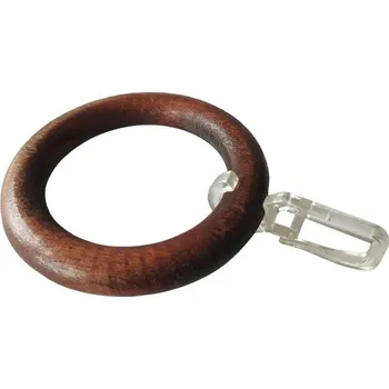 Garnýž Praktic Kruh dřev.ořech + háček (10ks)