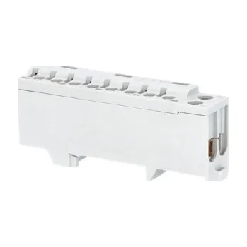 Eleman Nulovací můstek bezšroubový A 2+8-S šedý 1000575