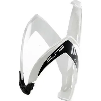 Košík na láhev ELITE CUSTOM RACE košík na láhev barva bílo - černá TERMOPLAST na standartní láhev