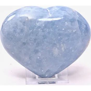 Magieprirody.cz Srdce Celestin 88x73 mm 342 g přírodní kámen #B337