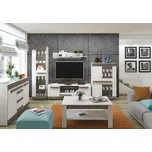 Obývací stěna borovice sněhová BLANCO