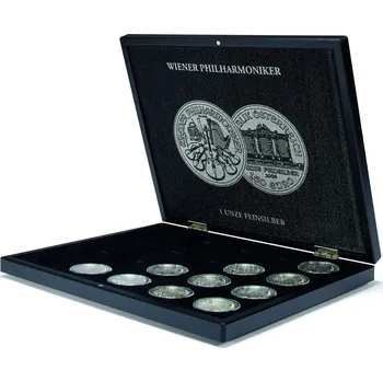 Černá krabička pro 20 mincí o váze 1 Oz - Wiener Philharmoniker