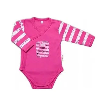 Kojenecký body Baby Nellys Kojenecké body, dl. rukáv, zap. bokem Sweet Little Princess, růžová; 48 (0+)