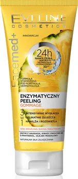 Pleťový peeling Eveline Cosmetics FaceMed+ Gommage enzymatický peeling 3v1 75 ml