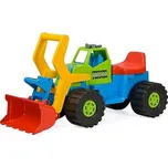 BAYO Dětské odrážedlo Bagr nakladač 74 cm modrý