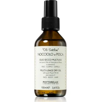 Tělový olej Phytorelax Laboratories Sublime Oils Peach Pit multifunkční suchý olej 100 ml