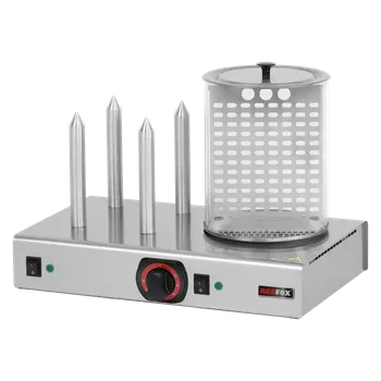 Hotdogovač Hot dog 4 trn s nádobou | REDFOX - HD 04 N