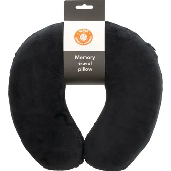 Polštářek na krk PAMEŤOVÁ PĚNA, BLACK, Beagles Originals