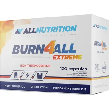 Spalovač tuku All Nutrition Burn4All Extreme 120 cps.