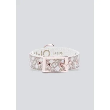 Obojek pro psa LIU JO Obojek z tkaniny 2 cm obvod krku 28-33 cm karamelový-světlý vel. M