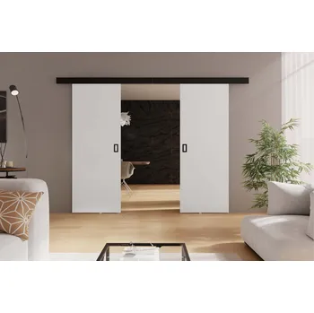 Interiérové dveře KIER Posuvné dveře WERDI DUO | 212 cm Barva: Bílá