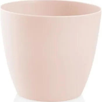 Květináč Plastkon Květináč dekorativní ELLA pr.11 cm bledě růžový