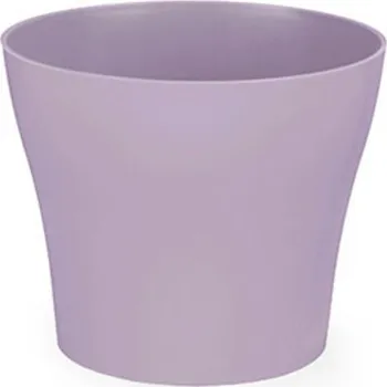 Květináč Plastkon Květináč dekorativní TULIPÁN pr.13 cm levandulový