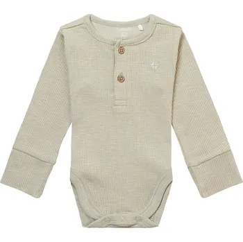 Kojenecký body BODY NOPPIES MISSION, ŠEDÉ Velikost: 56