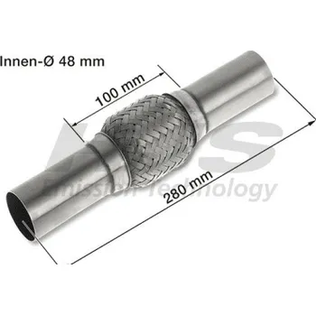 Autodíl Pružný díl výfuku HJS interFLEX connector 83 00 8538