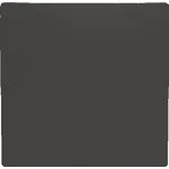 kryt spínače jednoduchý; Zoni, matná černá 3559T-A00651 237