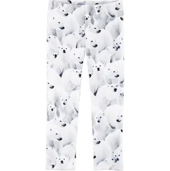 CARTER'S FLEECOVÉ LEGINY CARTER'S, S LEDNÍMI MEDVĚDY, ZATEPLENÉ Velikost: 3M