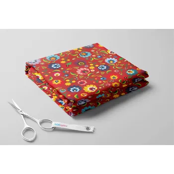 Softshell s beránkem, Folklor Barva: Červená