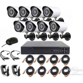 Kompletní kamerový systém Bezpečnostní 8-kamerový systém AHD cctv (Bezpečnostní 8-kamerový systém AHD cctv)