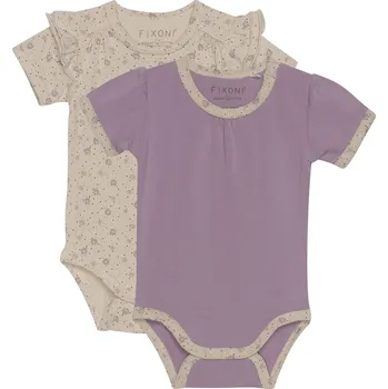 Kojenecký body BODY FIXONI KOJENECKÉ 2 KS, S KYTIČKAMI, NIRVANA Velikost: 68