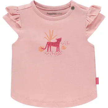 TRIČKO NOPPIES CHINO, RŮŽOVÉ, BAVLNA Velikost: 68