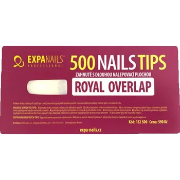 Expa Nails Box tipů 500ks Royal Overlap